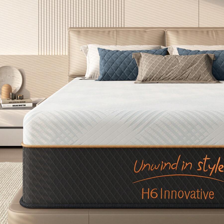 Memory Foam Mattress In A Box Queen - Матрас из пеноматериала толщиной 10/12 дюймов,