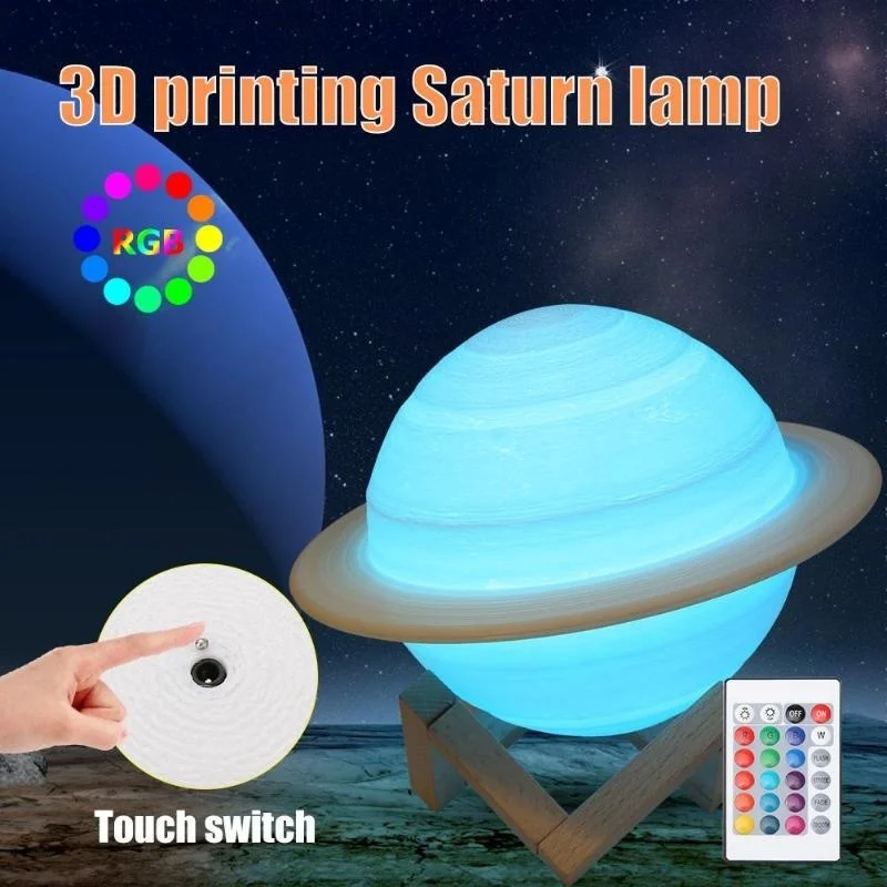 Floating Nightstand With Led Light - LED Ночник светильник 3D печать лампа