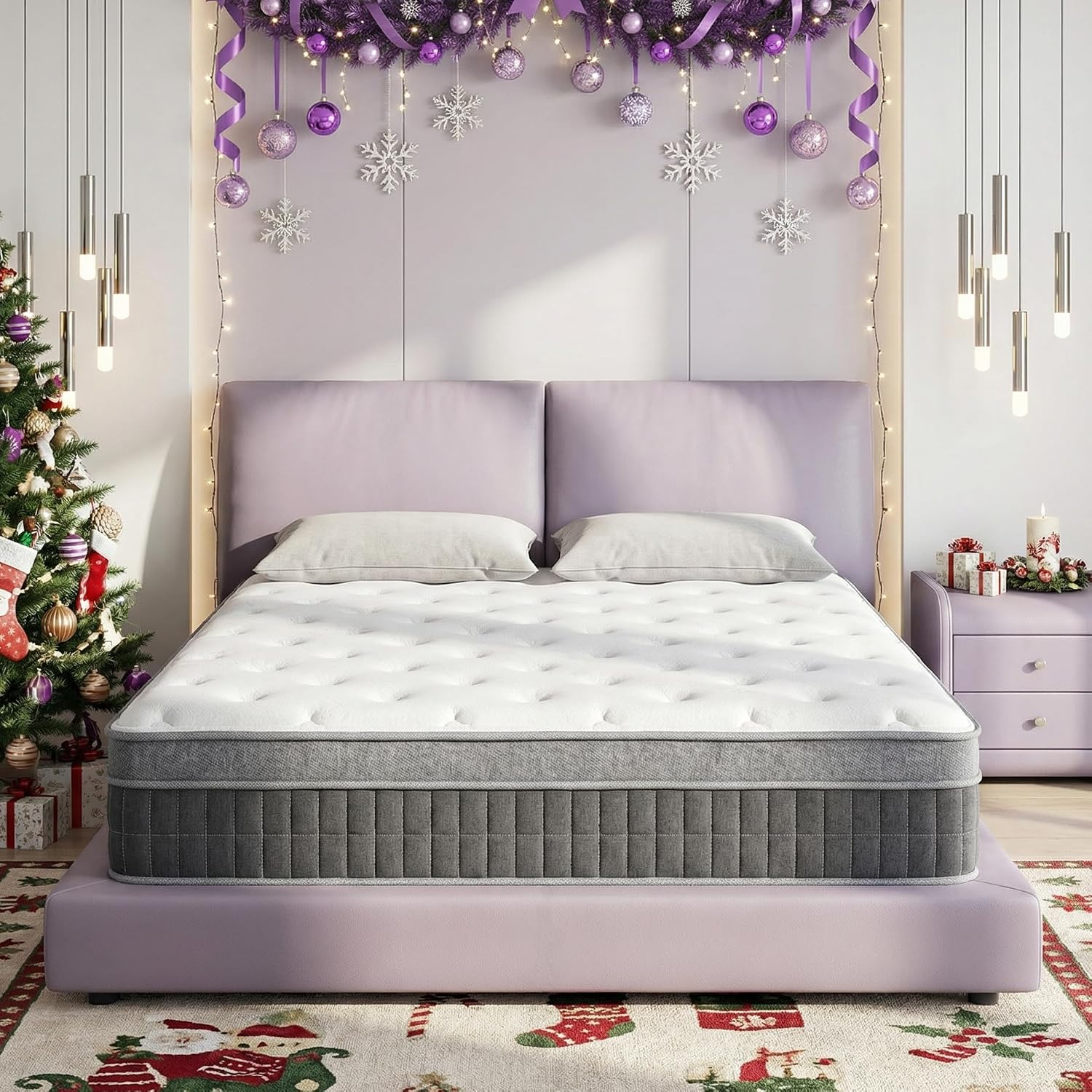 Memory Foam Mattress In A Box Queen - Матрас Queen Size в коробке, 12