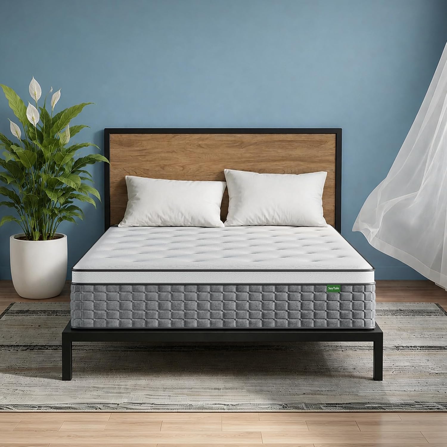 Memory Foam Mattress In A Box Queen - Матрас Queen, 12-дюймовый гибридный матрас Queen