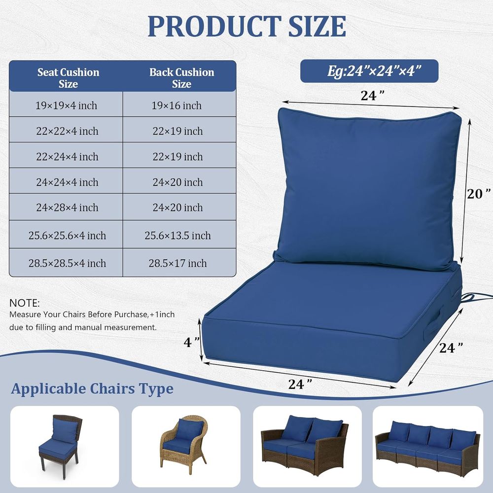 Набор из 4-х глубоких уличных  – обзор и цена Outdoor Furniture