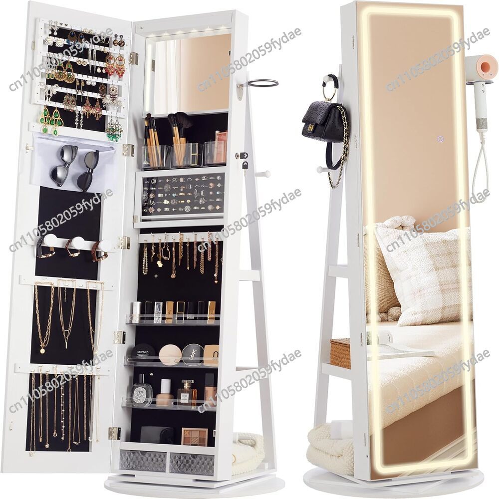 Зеркальный шкаф для украшений, – обзор и цена Full Length Mirror Jewelry Armoire