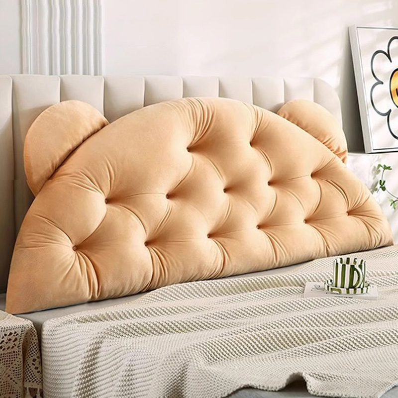 Подушка-спинка с ушками медвед – обзор и цена Headboard Cushion Backrest Tatami