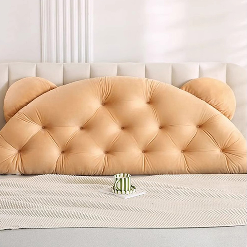 Подушка-спинка с ушками медвед – обзор и цена Headboard Cushion Backrest Tatami