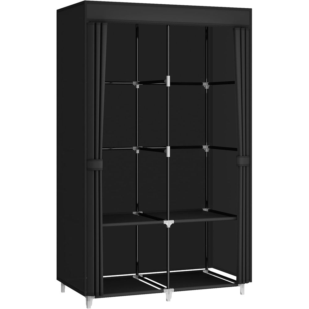 Портативный шкаф-гардероб для  – обзор и цена Wardrobe Closet Portable Fabric Cover