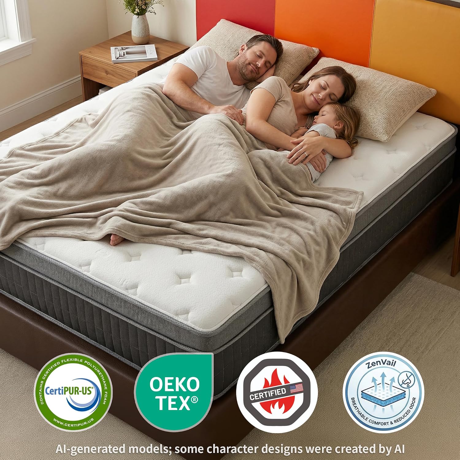 Матрас Queen Size в коробке, 1 – обзор и цена Memory Foam Mattress In A Box Queen