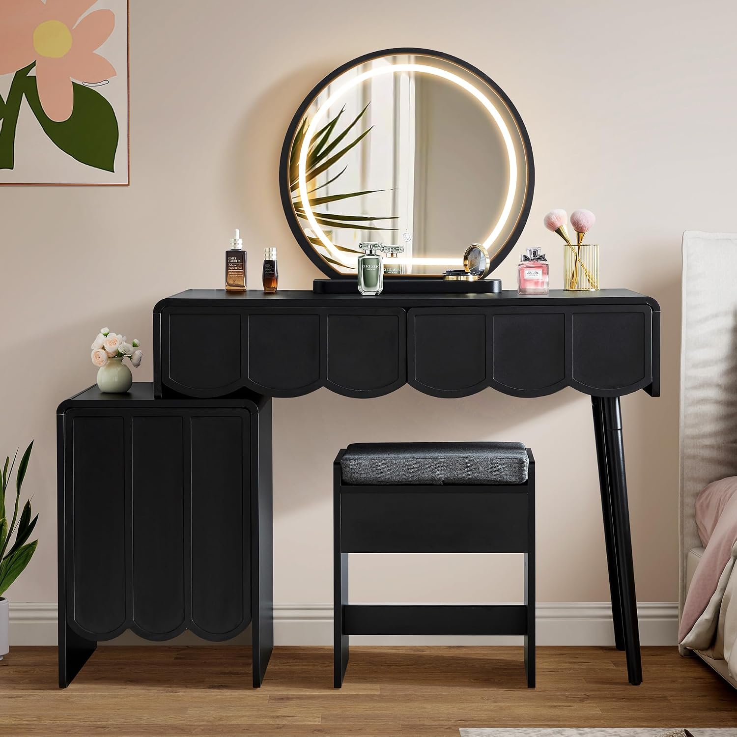 Туалетный столик с зеркалом и  – обзор и цена Dressing Table Vanity With Lighted Mirror