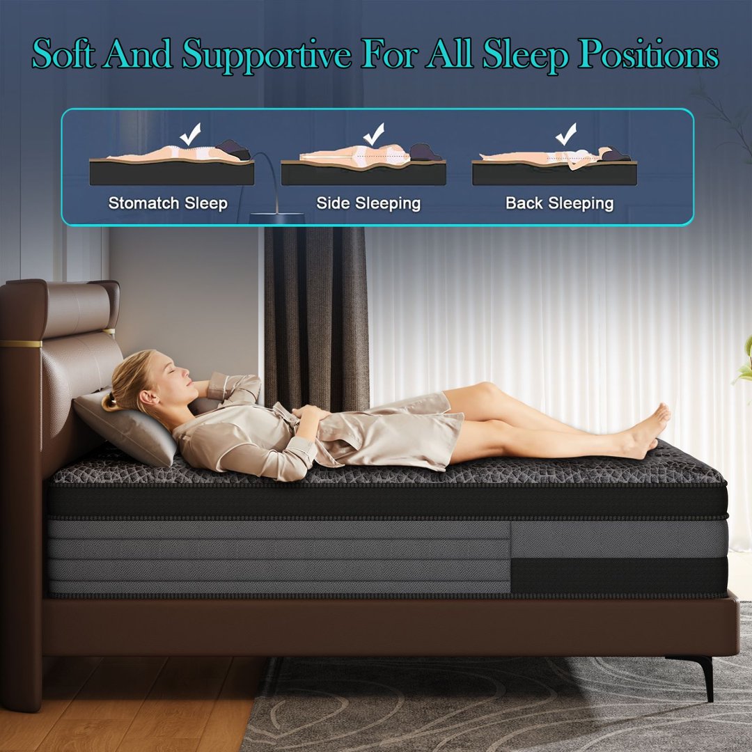Матрас из пены с эффектом памя – обзор и цена Memory Foam Mattress In A Box Queen