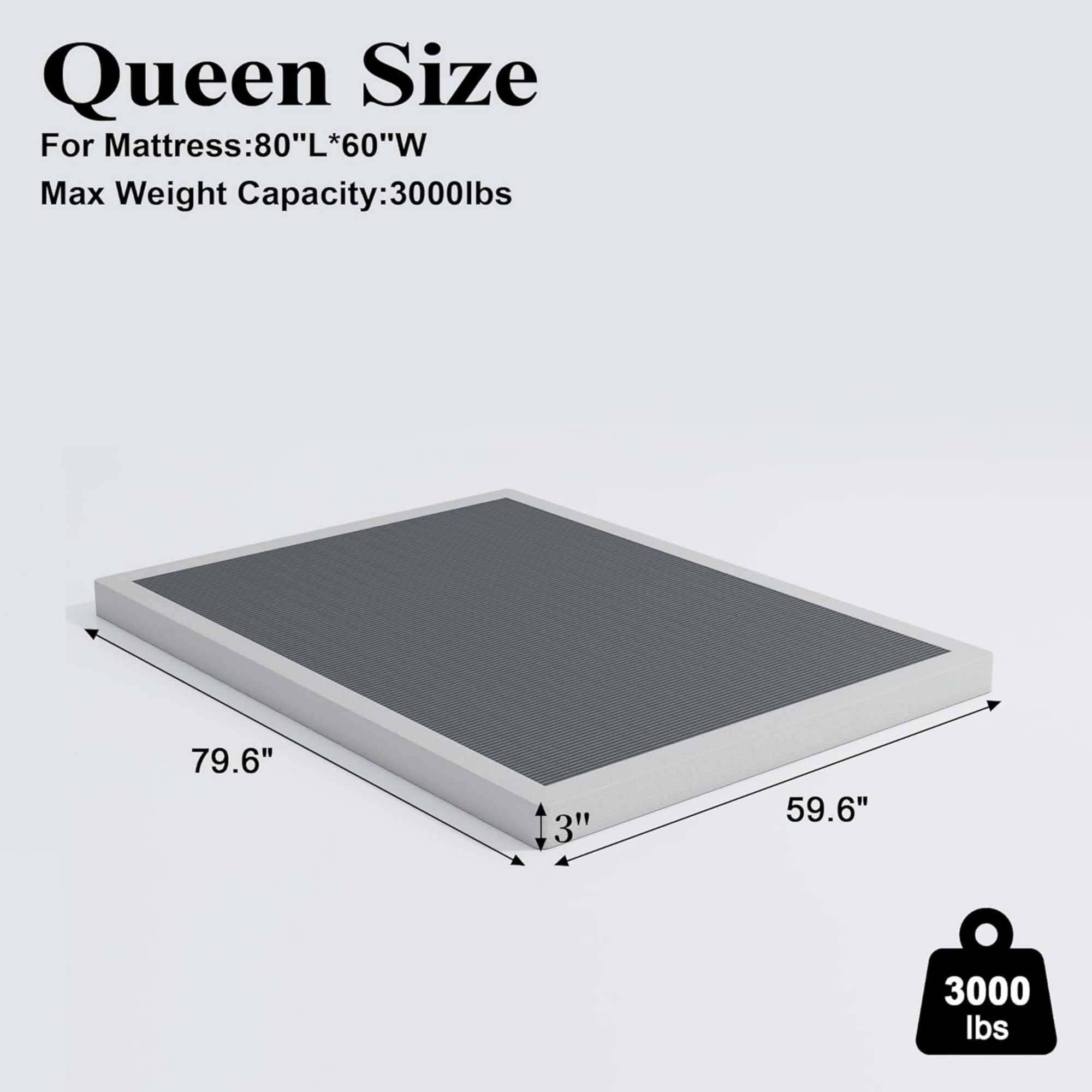 Низкопрофильное основание для  – обзор и цена Memory Foam Mattress In A Box Queen