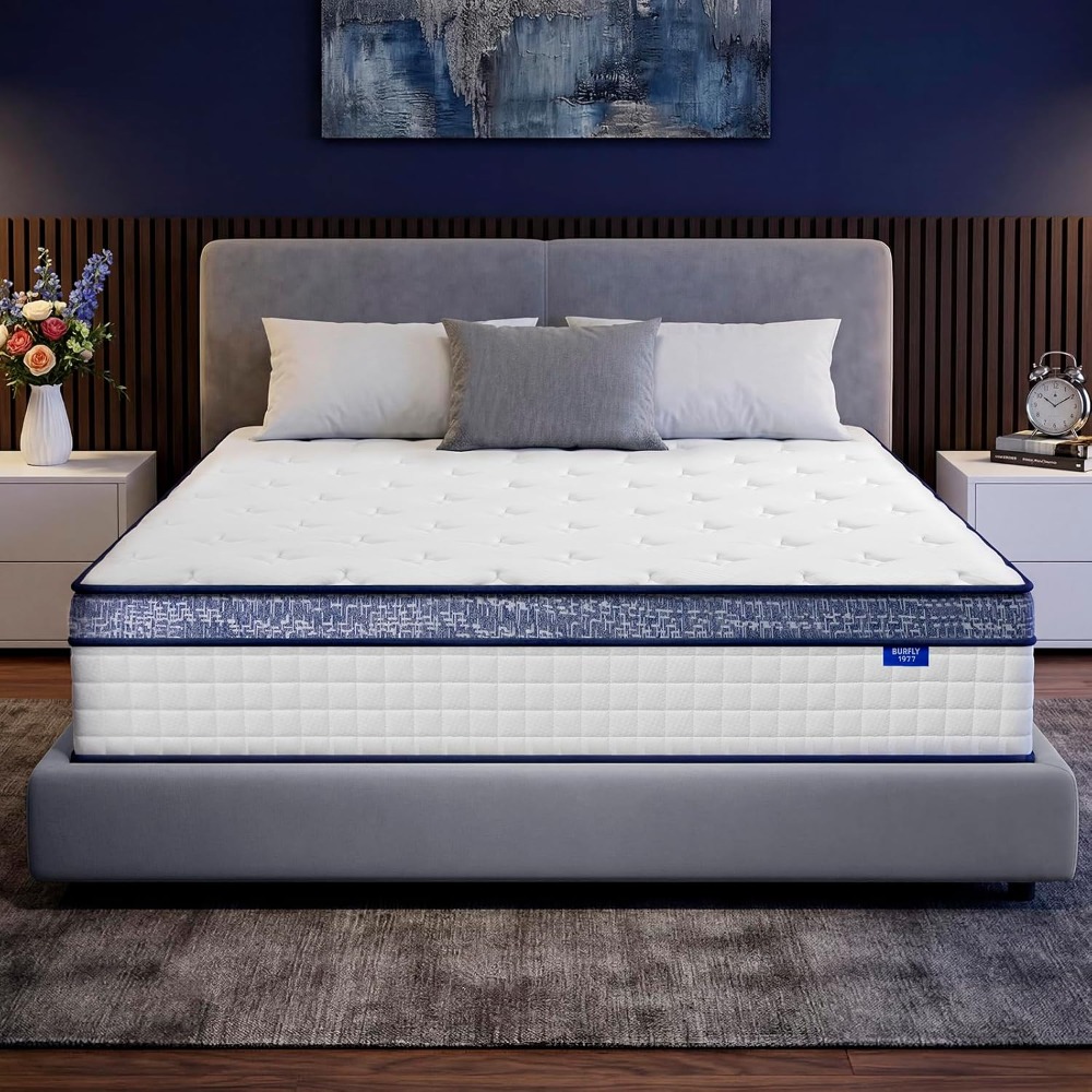 Матрас Queen, 12-дюймовый гибр – обзор и цена Memory Foam Mattress In A Box Queen