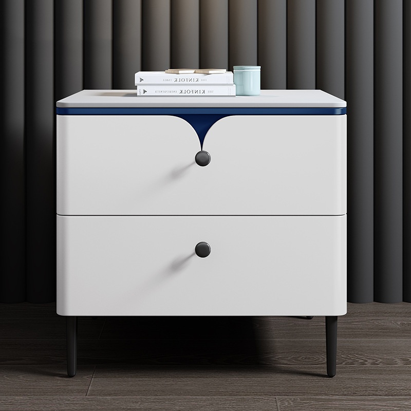 Современная прикроватная тумба – обзор и цена Solid Wood Nightstand 2 Drawers