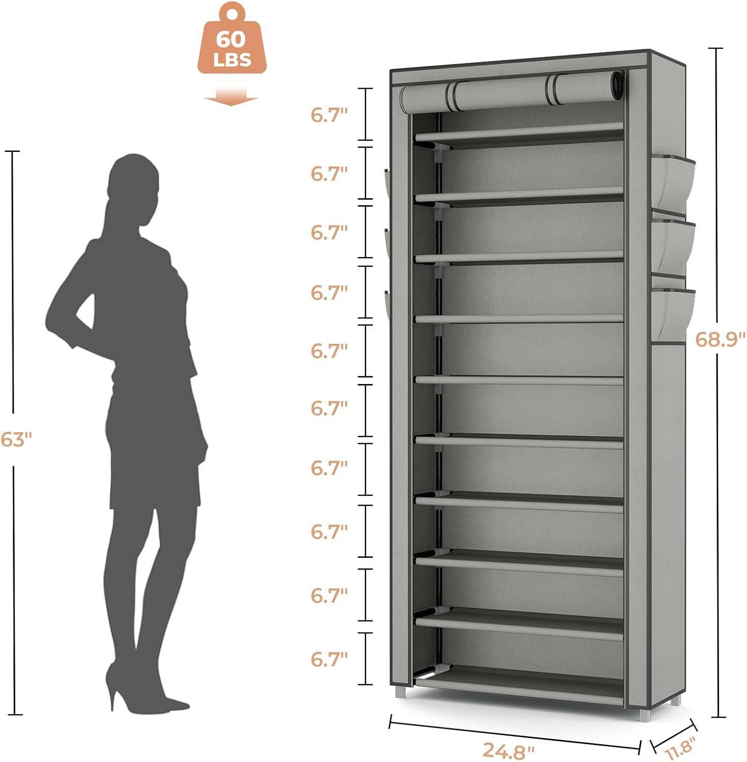 Вертикальная узкая полка для о – обзор и цена Shoe Rack Cabinet Narrow Entryway